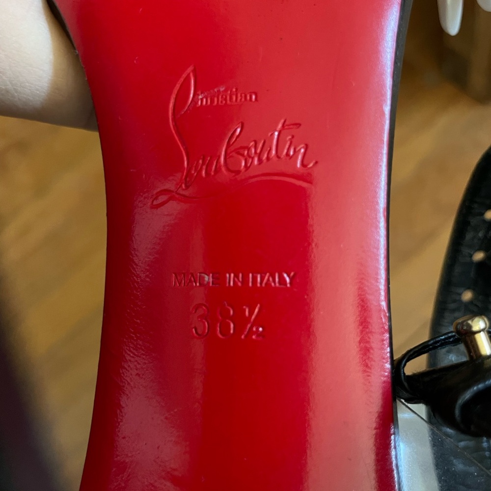Christian Louboutin Leather Stilettos - Picture 4 of 8